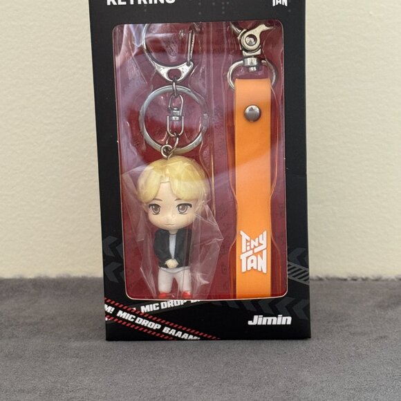 BTS Jimin Keyring with Strap | Official Merch, Brand New - Picture 1 of 4